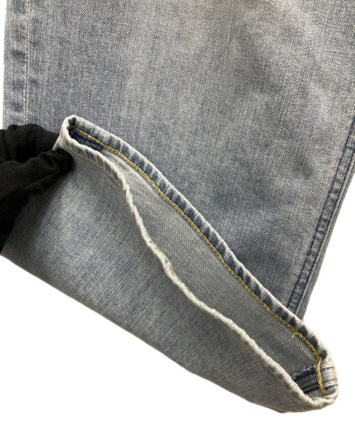 YANUK（ヤヌーク）YANUK (ヤヌーク) JOAN ルーズストレート サックスブルー サイズ:SIZE26 未使用品の古着・服飾アイテム