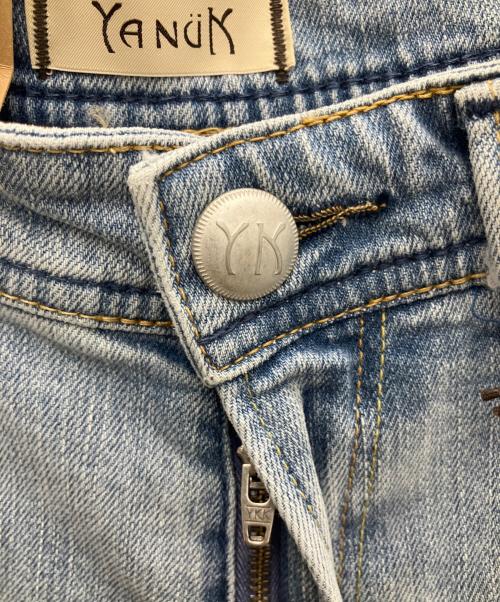 YANUK（ヤヌーク）YANUK (ヤヌーク) JOAN ルーズストレート サックスブルー サイズ:SIZE26 未使用品の古着・服飾アイテム