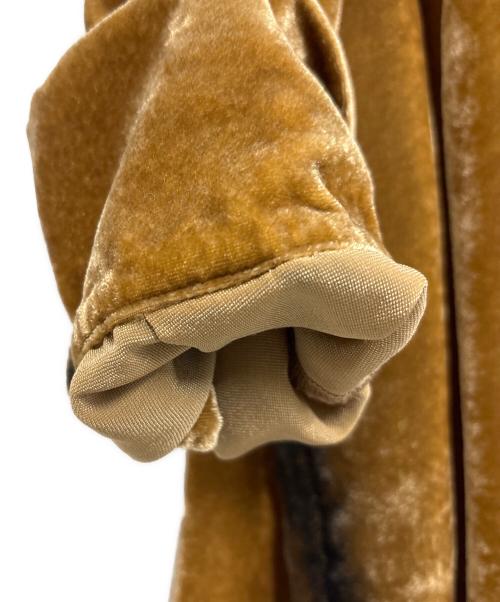 TELA（テラ）tela (テラ) ベロアシャツ ブラウン サイズ:42 未使用品の古着・服飾アイテム