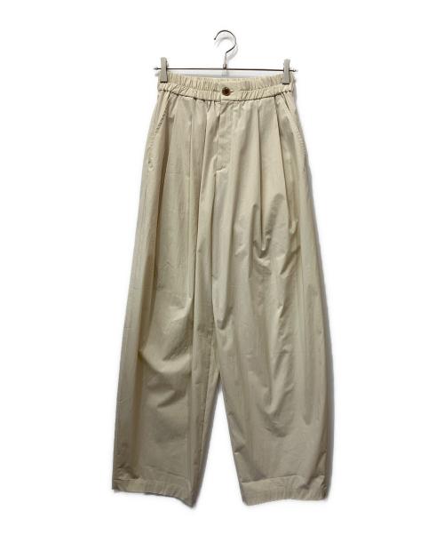 BABYLONE（バビロン）BABYLONE (バビロン) コットンナイロンダックパンツ ベージュ サイズ:Fの古着・服飾アイテム