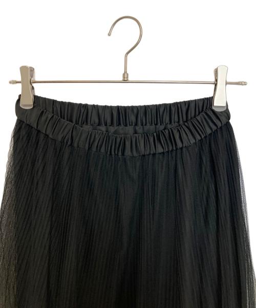 Diagram（ダイアグラム）Diagram (ダイアグラム) ボリュームチュールスカート ブラック サイズ:36の古着・服飾アイテム
