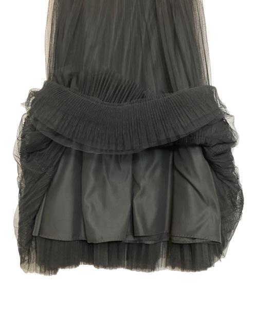 Diagram（ダイアグラム）Diagram (ダイアグラム) ボリュームチュールスカート ブラック サイズ:36の古着・服飾アイテム