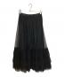 Diagram (ダイアグラム) ボリュームチュールスカート ブラック サイズ:36：10000円