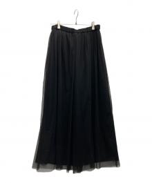 Diagram（ダイアグラム）の古着「チュールレイヤードパンツ」｜ブラック