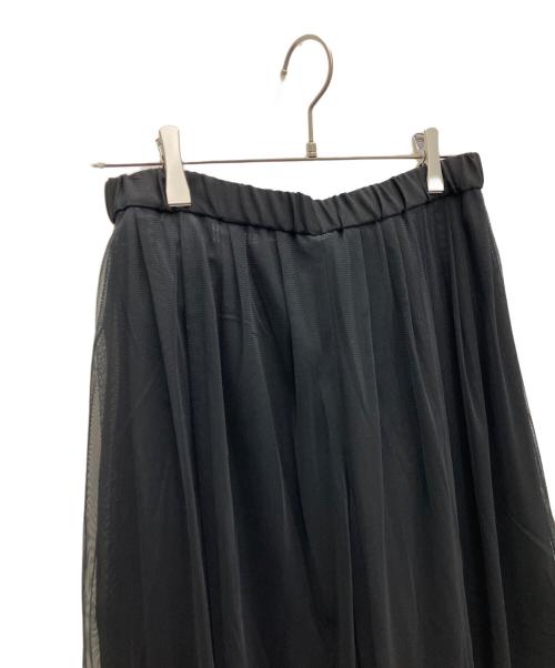 Diagram（ダイアグラム）Diagram (ダイアグラム) チュールレイヤードパンツ ブラック サイズ:SIZE36の古着・服飾アイテム