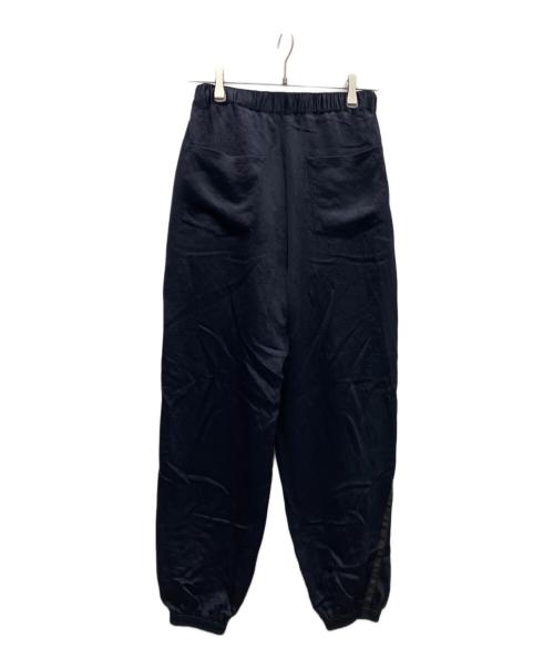 MANOF（マノフ）MANOF (マノフ) サイドラインサテンパンツ ブラック サイズ:Mの古着・服飾アイテム