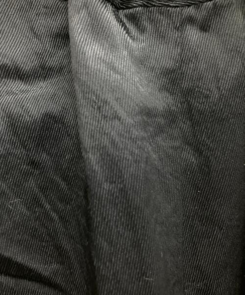 MANOF（マノフ）MANOF (マノフ) サイドラインサテンパンツ ブラック サイズ:Mの古着・服飾アイテム