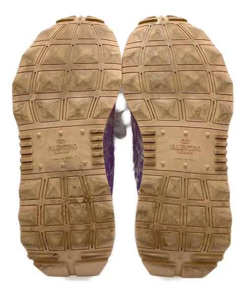 VALENTINO GARAVANI（ヴァレンティノ・ガラヴァーニ）VALENTINO GARAVANI (ヴァレンティノ・ガラヴァーニ) スニーカー ピンク×パープル サイズ:36 1/2の古着・服飾アイテム