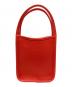 LONGCHAMP（ロンシャン）の古着「ル フローネ/トップハンドルバッグ」｜レッド