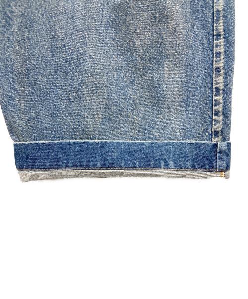 My Beautiful Landlet（マイビューティフルランドレット）My Beautiful Landlet (マイビューティフルランドレット) ワイドデニムパンツ インディゴ サイズ:2の古着・服飾アイテム