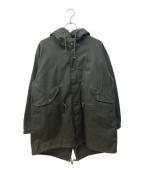 FRED PERRYフレッドペリー）の古着「モッズパーカ オイルドコットンジャケット」｜オリーブ