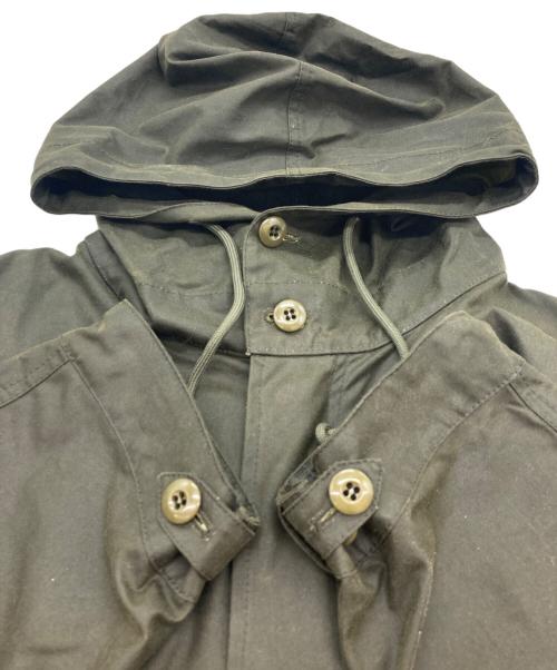FRED PERRY（フレッドペリー）FRED PERRY (フレッドペリー) モッズパーカ オイルドコットンジャケット オリーブ サイズ:Mの古着・服飾アイテム