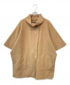 WEEKEND Max Maraウィークエンド マックスマーラ）の古着「ウールポンチョ コート」｜ブラウン