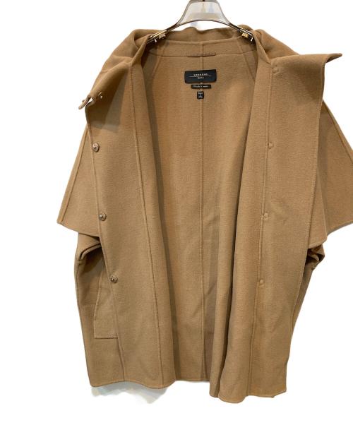 WEEKEND Max Mara（ウィークエンド マックスマーラ）Weekend Max Mara (ウィークエンド マックスマーラ) ウールポンチョ コート ブラウン サイズ:42の古着・服飾アイテム