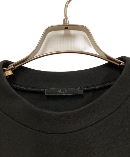 AULA（オーラ）AULA (オーラ) デニム×ジャージー切替 ドルマン ワンピース インディゴ サイズ:SIZE 0の古着・服飾アイテム