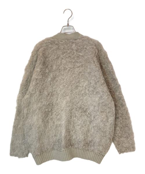 Adam et Rope（アダム エ ロペ）Adam et Rope (アダム エ ロペ) ファーニットVネックカーディガン ベージュ サイズ:FREEの古着・服飾アイテム