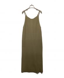 oblekt（オブレクト）の古着「リネンライクワンピース」｜オリーブ