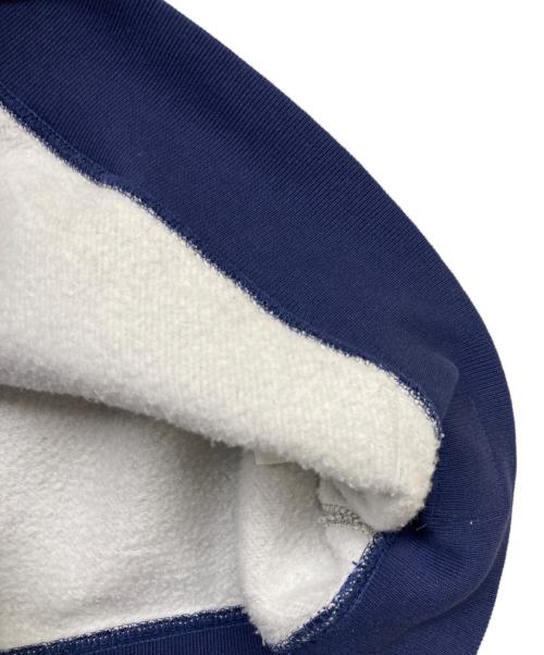 POLO RALPH LAUREN（ポロ・ラルフローレン）POLO RALPH LAUREN (ポロ・ラルフローレン) QRタグ 後付フードパーカー グレー×ブルー サイズ:Sの古着・服飾アイテム