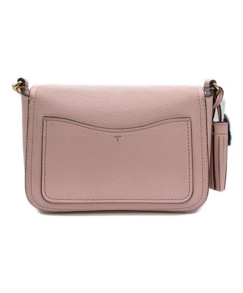 TORY BURCH（トリーバーチ）TORY BURCH (トリーバーチ) フラップクロスボディバッグ ピンク サイズ:-の古着・服飾アイテム