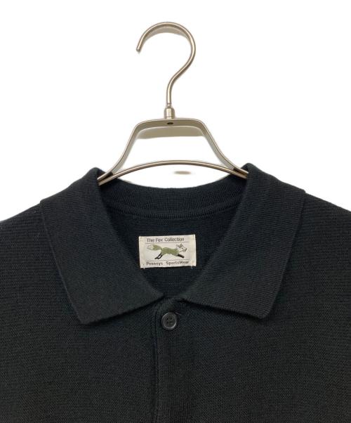 PENNEYS（ペニーズ）PENNEYS (ペニーズ) アクリルニットカーディガン ブラック サイズ:Mの古着・服飾アイテム