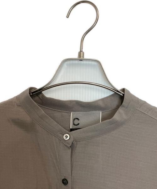 CHAOS（カオス）CHAOS (カオス) ラミーバンドカラーカラーシャツ ベージュ サイズ:Fの古着・服飾アイテム