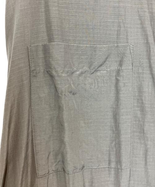 CHAOS（カオス）CHAOS (カオス) ラミーバンドカラーカラーシャツ ベージュ サイズ:Fの古着・服飾アイテム