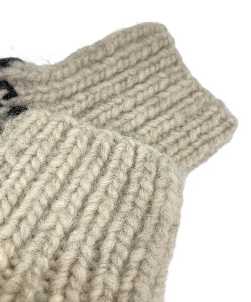 THIRD MAGAZINE（サードマガジン）THIRD MAGAZINE (サードマガジン) カウチンジップカーディガン ジャケット グレー サイズ:Mの古着・服飾アイテム