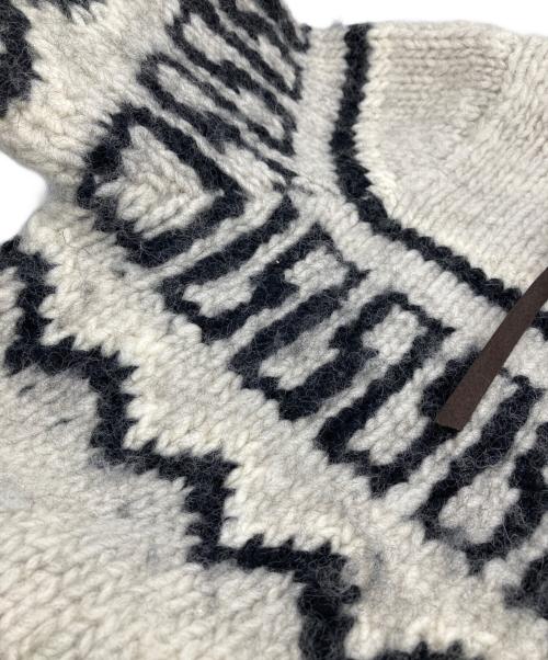 THIRD MAGAZINE（サードマガジン）THIRD MAGAZINE (サードマガジン) カウチンジップカーディガン ジャケット グレー サイズ:Mの古着・服飾アイテム