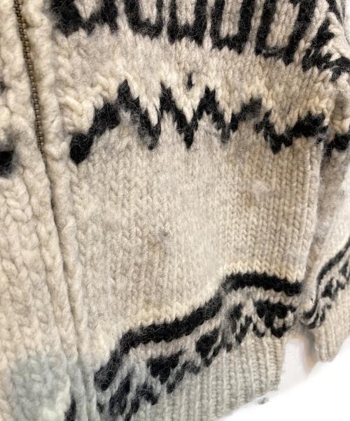 THIRD MAGAZINE（サードマガジン）THIRD MAGAZINE (サードマガジン) カウチンジップカーディガン ジャケット グレー サイズ:Mの古着・服飾アイテム