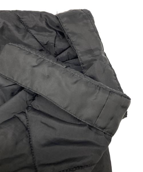 Curensology（カレンソロジー）Curensology (カレンソロジー) キルティングハーフコート ブラック サイズ:36の古着・服飾アイテム