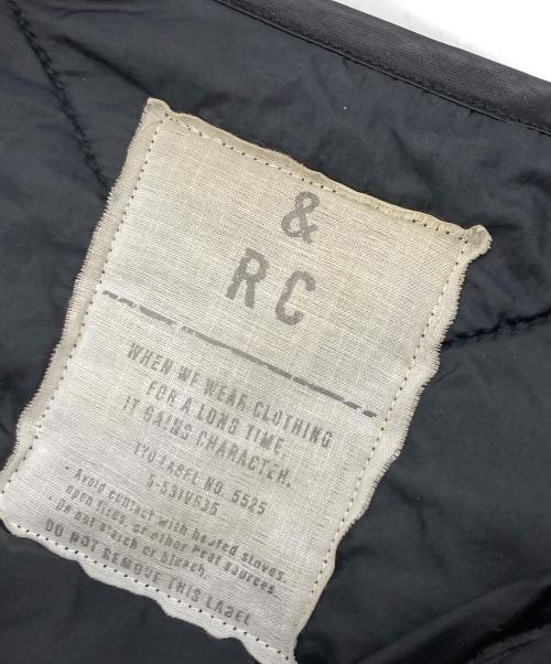 Curensology（カレンソロジー）Curensology (カレンソロジー) キルティングハーフコート ブラック サイズ:36の古着・服飾アイテム