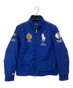 POLO RALPH LAURENポロ・ラルフローレン）の古着「レーシングジャケット」｜ブルー
