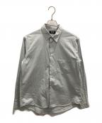 FAFエフエーエフ）の古着「ストライプシャツ」｜スカイブルー