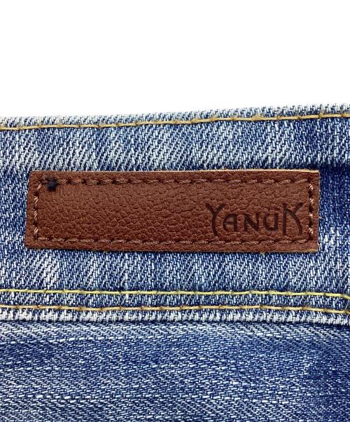 YANUK（ヤヌーク）YANUK (ヤヌーク) セミフレアデニムパンツ インディゴ サイズ:25の古着・服飾アイテム