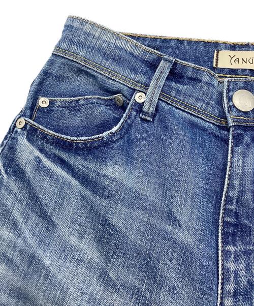 YANUK（ヤヌーク）YANUK (ヤヌーク) セミフレアデニムパンツ インディゴ サイズ:25の古着・服飾アイテム