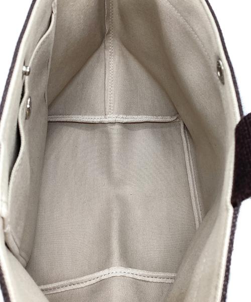 Herve Chapelier（エルベシャプリエ）Herve Chapelier (エルベシャプリエ) ハンドバッグ マスティック/モカの古着・服飾アイテム