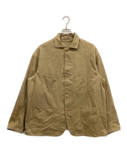 SIGNAL GARMENTS（シグナルガーメンツ）SIGNAL GARMENTS (シグナルガーメンツ) レプリカ 1910’s EARLY STYLE CHORE JACKET ベージュ サイズ:不明の古着・服飾アイテム