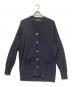 Olde Homesteader（オールド ホームステッダー）の古着「EXTRA COTTON JERSEY CARDIGAN/エクストラ コットン ジャージー カーディガン」｜ブラック