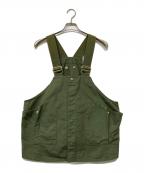 hobo×Land & B.C.ホボ×ランド&ビーシー）の古着「Cotton Twill Gardener Vest」｜オリーブ