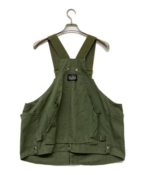 hobo（ホボ）hobo (ホボ) Land & B.C. (ランド&ビーシー) Cotton Twill Gardener Vest オリーブ サイズ:Freeの古着・服飾アイテム