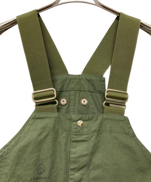 hobo（ホボ）hobo (ホボ) Land & B.C. (ランド&ビーシー) Cotton Twill Gardener Vest オリーブ サイズ:Freeの古着・服飾アイテム