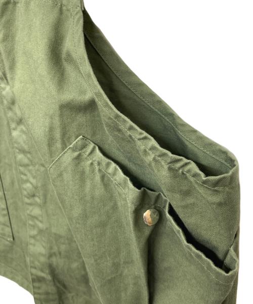 hobo（ホボ）hobo (ホボ) Land & B.C. (ランド&ビーシー) Cotton Twill Gardener Vest オリーブ サイズ:Freeの古着・服飾アイテム