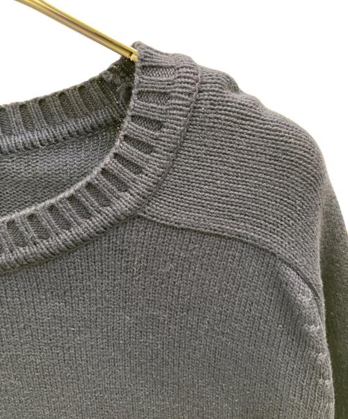 LAND'S END（ランズエンド）LAND'S END (ランズエンド) Cotton Knit Drifter Sweater ネイビー サイズ:Ｌの古着・服飾アイテム