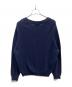 LAND'S END (ランズエンド) Cotton Knit Drifter Sweater ネイビー サイズ:Ｌ：7000円
