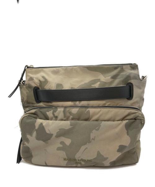 maison kitsune（メゾンキツネ）maison kitsune (メゾンキツネ) KOOL BAG カーキの古着・服飾アイテム