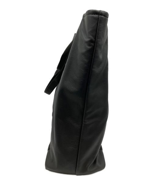 BAGJACK（バッグジャック）BAGJACK (バッグジャック) レザートートバッグ ブラックの古着・服飾アイテム