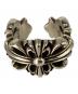 CHROME HEARTS (クロムハーツ) ダブルフローラルクロスリング シルバー サイズ:21号：210000円