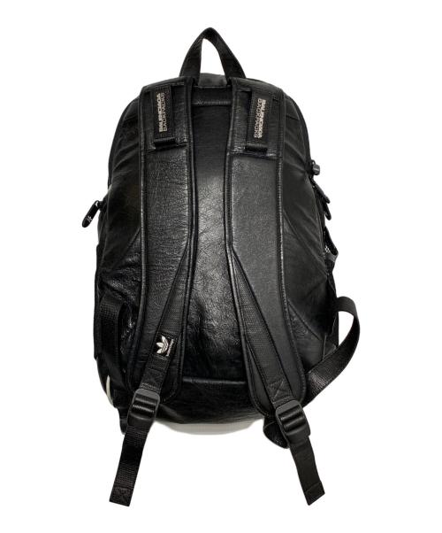 adidas（アディダス）adidas (アディダス) BALENCIAGA (バレンシアガ) USED加工バックパック ブラック×レッド サイズ:-の古着・服飾アイテム