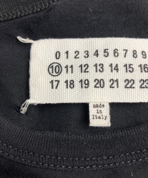 Maison Margiela（メゾンマルジェラ）Maison Margiela (メゾンマルジェラ) ミニロゴTシャツ ブラック サイズ:SIZE48の古着・服飾アイテム