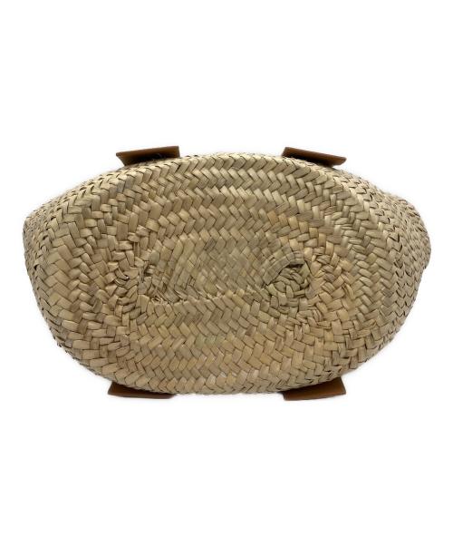 ZANCHETTI（ザンケッティー）ZANCHETTI (ザンケッティー) POSITANO カゴバッグ ブラウンの古着・服飾アイテム